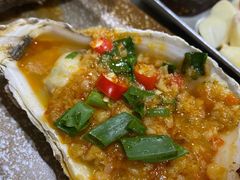 秘制烤生蚝-大油嘴碳烤油边