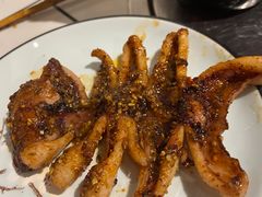 铁板大鱿鱼-百味源炭火烤翅 ·夜市大排档(酒仙桥店)