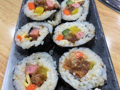 炭烤牛肉紫菜包饭-牛信亭韩国料理·炭火烤肉(紫藤路店)