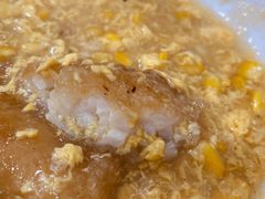 粟米斑腩饭-喜莲咖啡