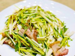荞菜炒烧肉-广东胜利宾馆西关粤中餐厅