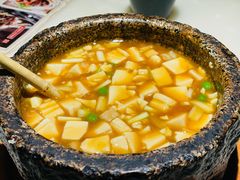 蟹粉豆腐-绿茶餐厅(财富购物中心店)
