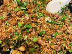 青菜腊肉烘饭-芙蓉凰花园酒楼