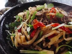 酸辣猪心-张关合渣(航空大道店)