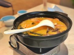 糟粕醋海鲜锅-香香海南菜餐厅