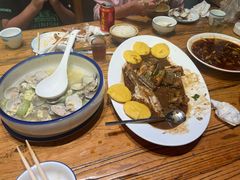 -滨海小渔村·海肠捞饭·鲅鱼水饺·特色老火鱼丸汤(华田店)