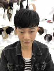 -发饰美男士增发补发假发定制店