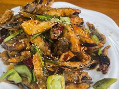 风味茄子-三居鲁味坊黄焖鸡(山大路店)