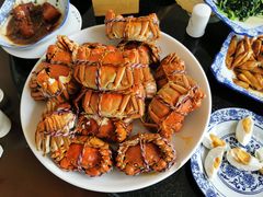 -七的湖·晚芳亭·阳澄湖农家菜·大闸蟹(莲花岛店)