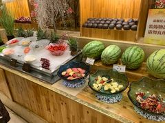 自助取餐区-芭菲盛宴·环球美食(锦城万达广场店)