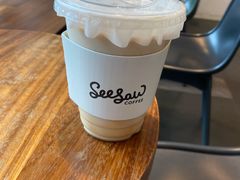 青柠生椰拿铁-Seesaw Coffee(上海尚悦湾店)