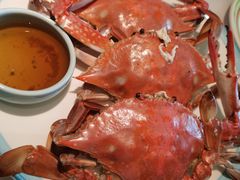 清蒸梭蟹-开海·红岛海鲜虾水饺(石老人店)
