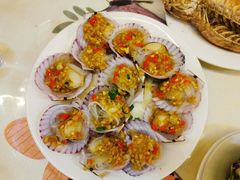 蒜蓉粉丝蒸扇贝-花乐餐厅(涠洲岛店)