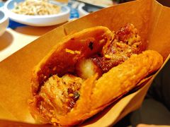 烧饼夹羊肉串-肠王卤煮(西单食宝街店)