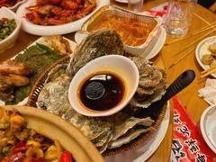 高压锅生蚝一打-庆峰龙虾烧烤(合肥一店)