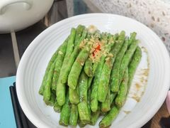 虾酱炒四季豆-帕蓝·暹罗料理(大学路店)