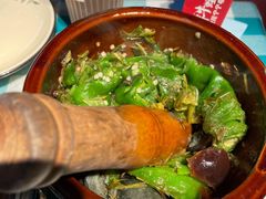 擂辣椒皮蛋-昱龙大盆牛蛙馆(三兴街总店)