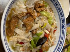 莲菜炒肉煮馍-老西安韩记三鲜煮馍(四府街店)