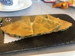 手工韭菜饼-汤臣·空中餐厅·严选粤菜(石湾世博广场店)