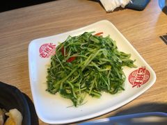 凉拌豆苗-老班长手工灌汤包老店(东山店)