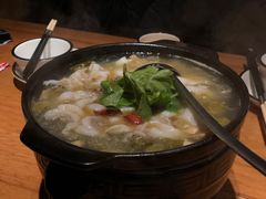 砂锅酸菜乌鱼片-陶德砂锅(蜀汉路店)