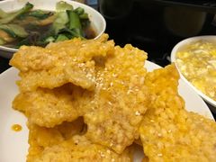 咸蛋黄锅巴-蟹黄鱼面·锦园(定西路店)