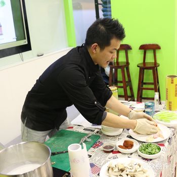 #泰式红咖喱鸡#沙龙活动现场