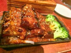 铁板烧汁麒麟茄子-老坑记·香港经典粤菜馆