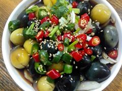 捞汁皮蛋-聚黔堂凯里酸汤鱼美食店