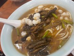 虾爆鳝面-奎元馆.百年奎元.非遗传承(西湖边的解放路店)