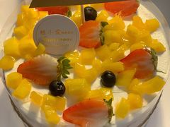 网红红丝绒草莓奶盖流心-糕小爱·动物奶油生日蛋糕定制(合肥总店)