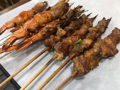 烤羊腿肉-大院涮烤·东北经典老味烧烤·铜锅涮肉(江南东路店)