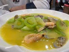 海鲜番茄烩丝瓜-火龙堂·风味民间菜(文一路店)