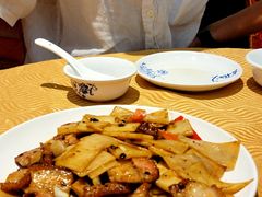 竹笋炒烧肉-横岗朋仔餐厅