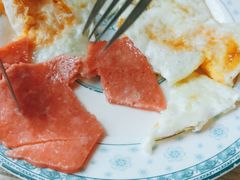 双蛋加火腿-椰香超级饼屋