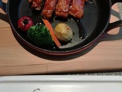 脆皮蜜汁鸡排-香樟花园法式铁板烧(恒隆广场店)