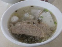 猪肉丸汤-非遗·爱西干面(小公园总店)