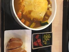日式烟熏鸡腿咖喱蛋包-呀咪咖喱屋(龙之梦购物中心莘庄店)