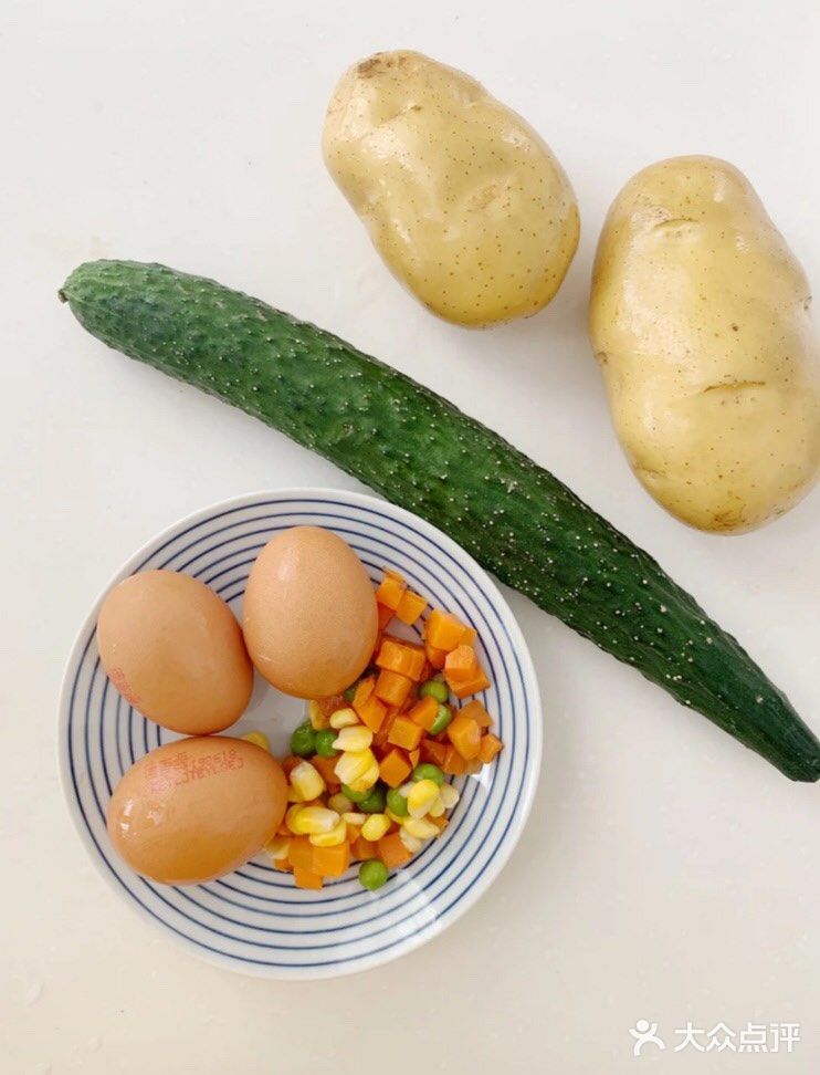 减肥餐~~土豆泥沙拉