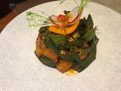 秋葵炒土豆-哈努曼印度餐厅(吴泾宝龙广场店)