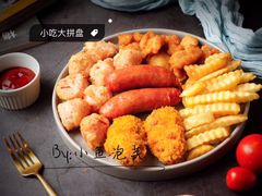 小吃拼盘-小鱼泡芙