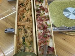 竹筒腊味饭-九岭农庄·竹筒饭