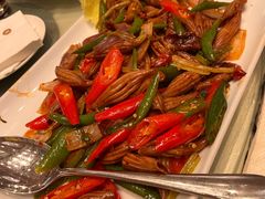 辣汁炒鲜鱿-明阁 Ming Court(广州朗豪酒店)
