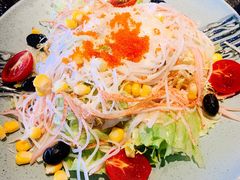温泉蛋蟹肉沙拉-炙柒Sekinana·精致料理 烧鸟·铁板烧(海上世界店)