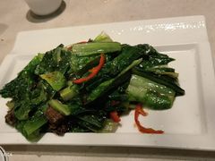新豆豉鲮鱼麦菜-四姐妹东北饺子(沙尾路店)