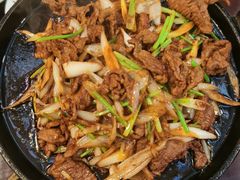 葱爆羊肉-晋阳饭庄(虎坊桥店)