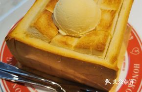 Ice Cream Honey Thick Toast
