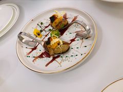 黑松露海胆鹅肝煎-火璽·園