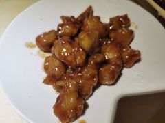 雪花糖醋里脊-绿茶餐厅(西单老佛爷店)