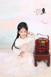 -后宫·古装汉服京剧儿童亲子全家福摄影